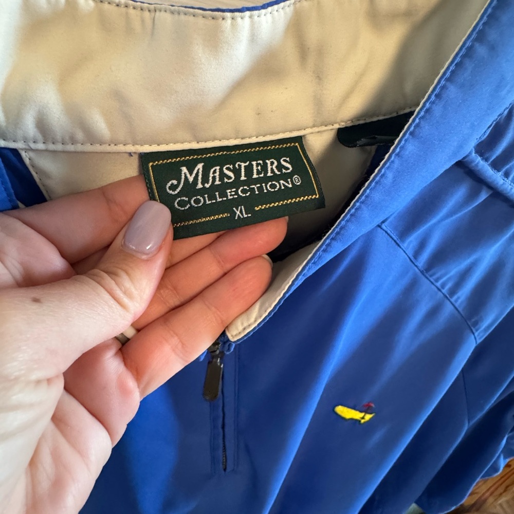 Masters Blue Quarter Zip Jacket - image 3
